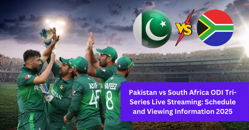 Pakistan Vs South Africa