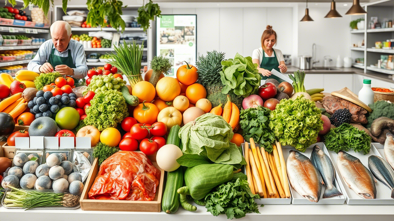 Fresh Food and Avoid food or Spoiled Food